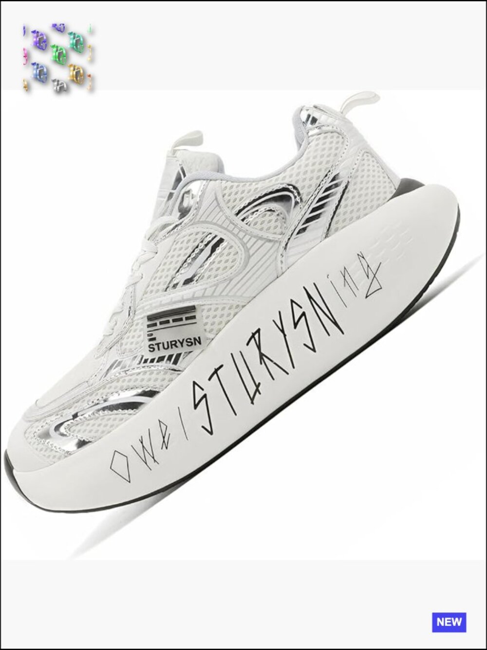 Chunky Platform Sneakers Unisex Mesh Comfort Trainers Retro Dad Shoes